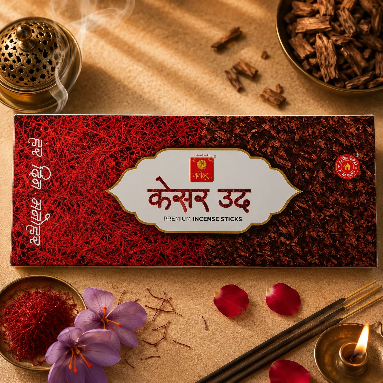 Kesar Oudh - Premium Agarbatti Manohar at Kokanvedh Sangameshwar