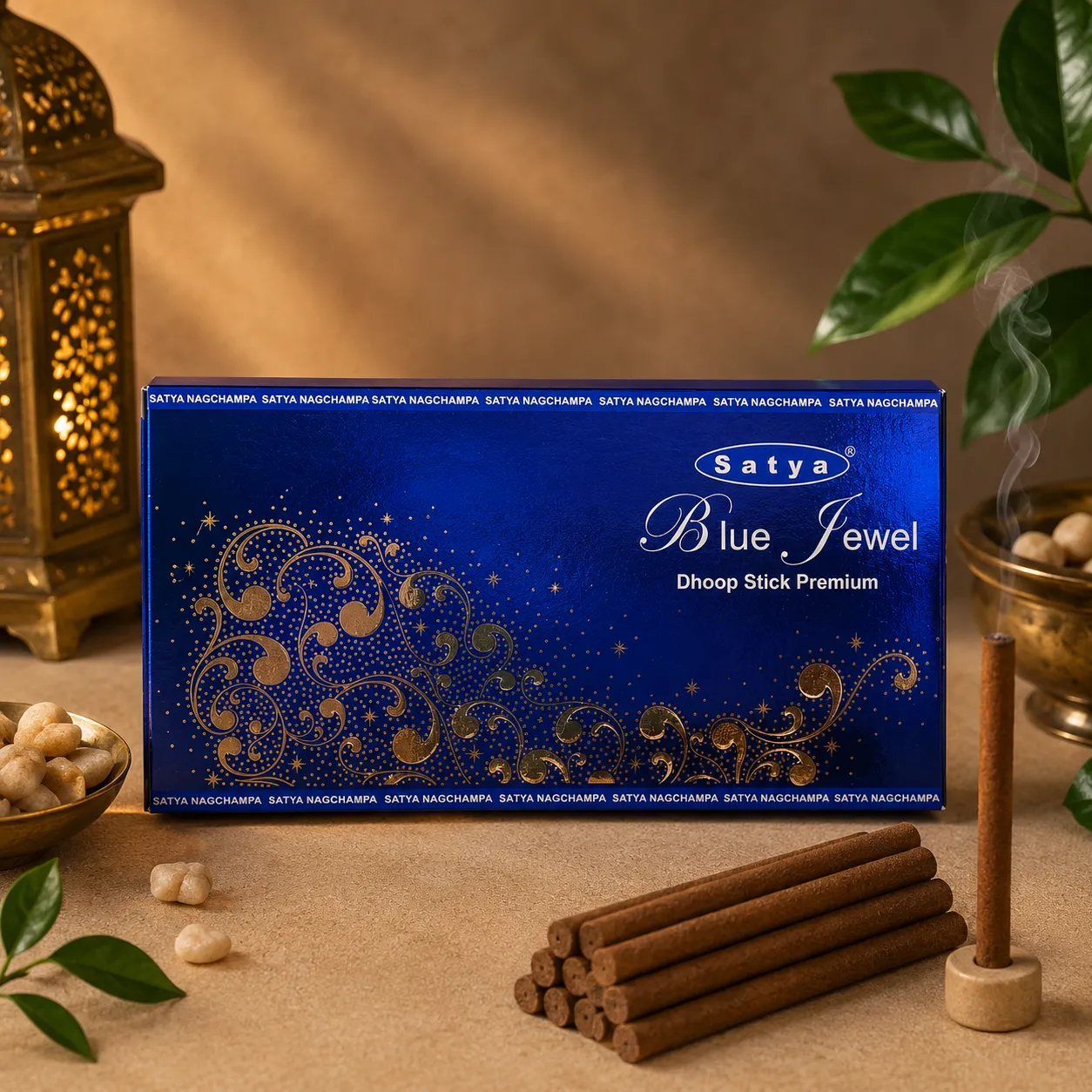 Blue Jewel - Premium Dhoop Stick Satya at Kokanvedh Sangameshwar