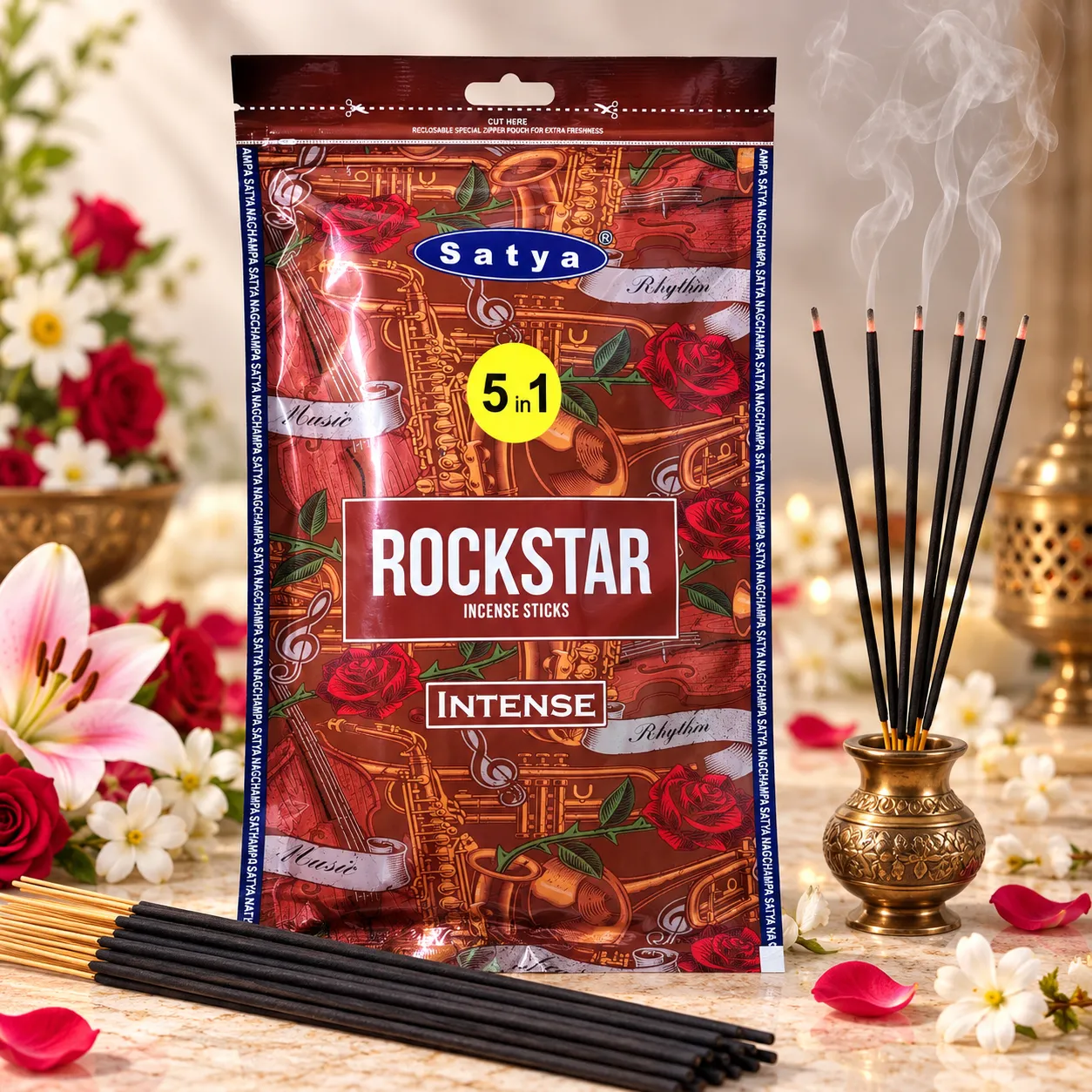 Rockstar 5 in 1 - Incense Sticks Satya at Kokanvedh Sangameshwar