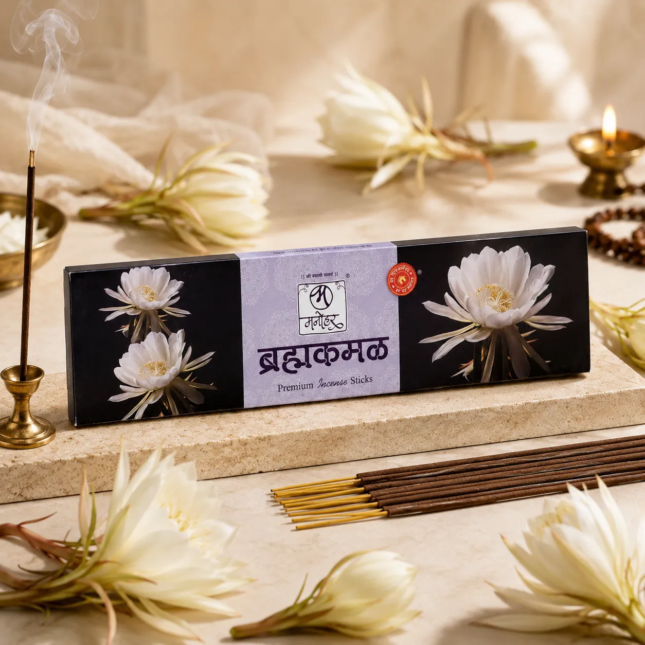Brahmakamal - Premium Agarbatti Manohar at Kokanvedh Sangameshwar