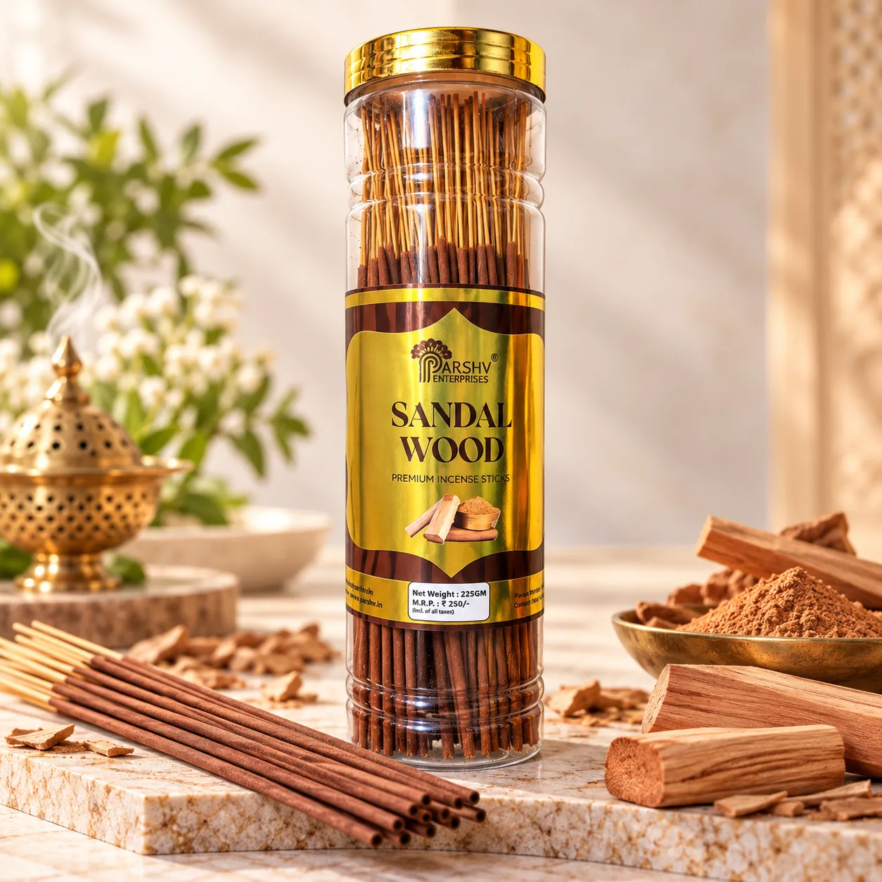 Sandalwood - Premium Agarbatti Parshv at Kokanvedh Sangameshwar