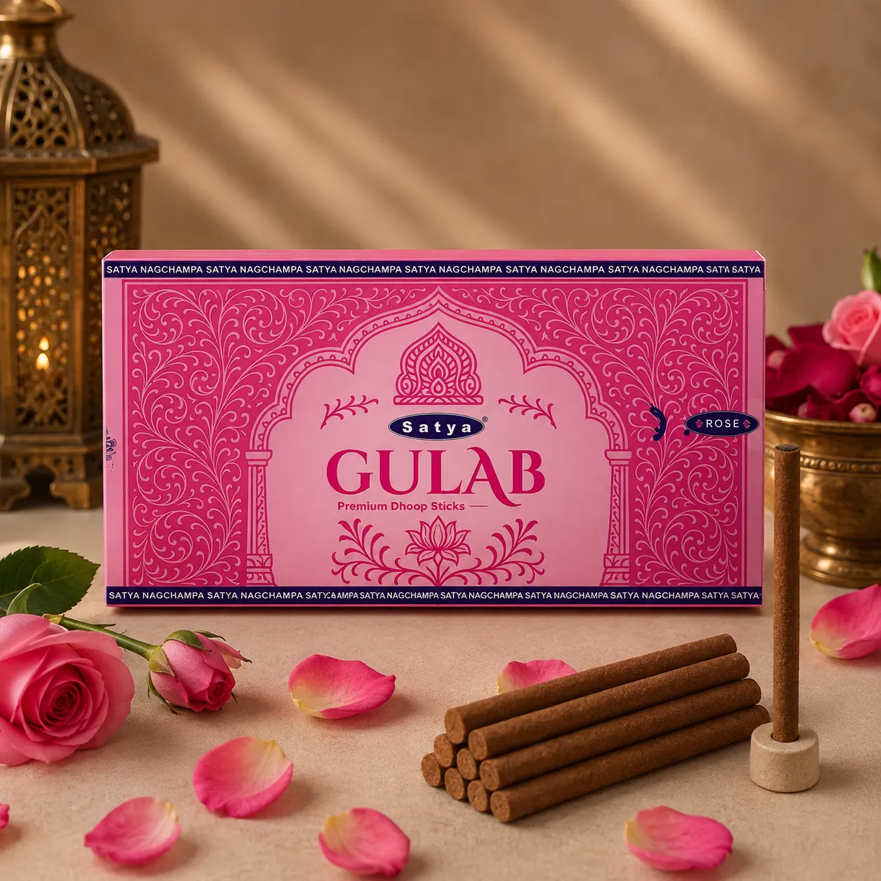 Gulab - Premium Dhoop Sticks Satya at Kokanvedh Sangameshwar
