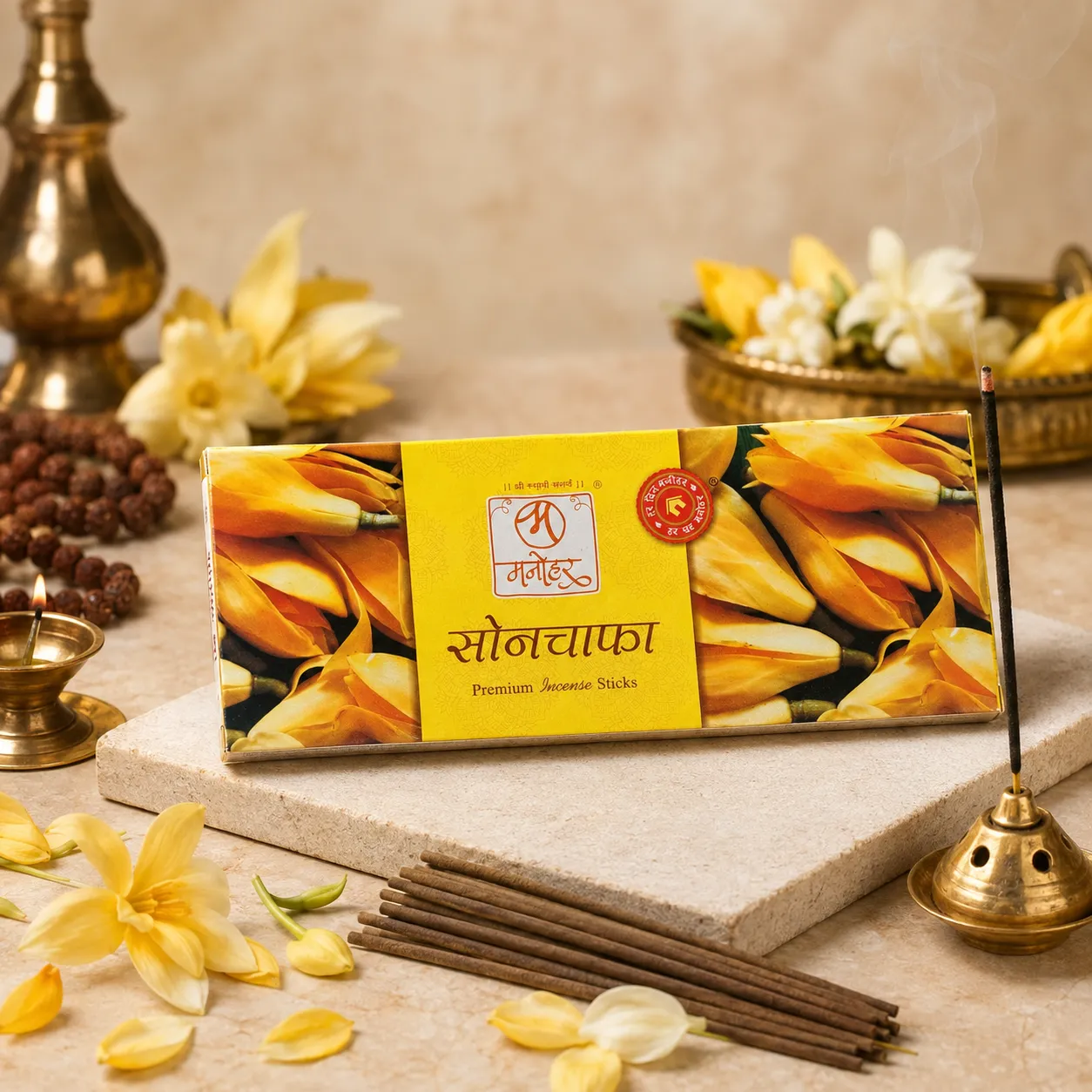 Sonchapha - Premium Agarbatti Manohar at Kokanvedh Sangameshwar