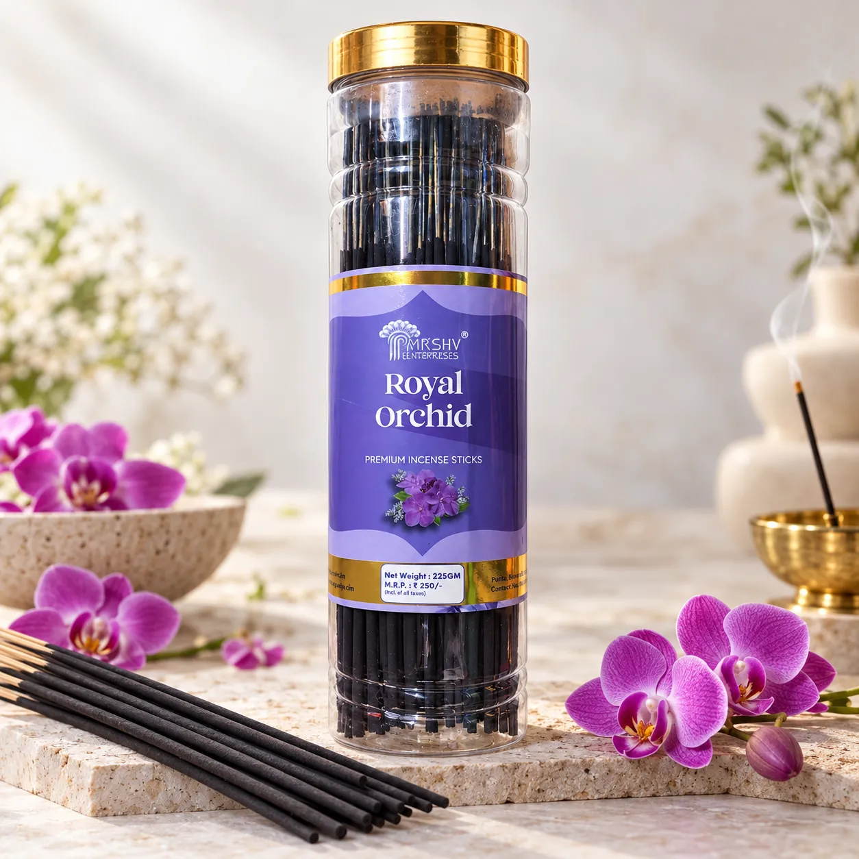 Royal Orchid - Premium Agarbatti Parshv at Kokanvedh Sangameshwar