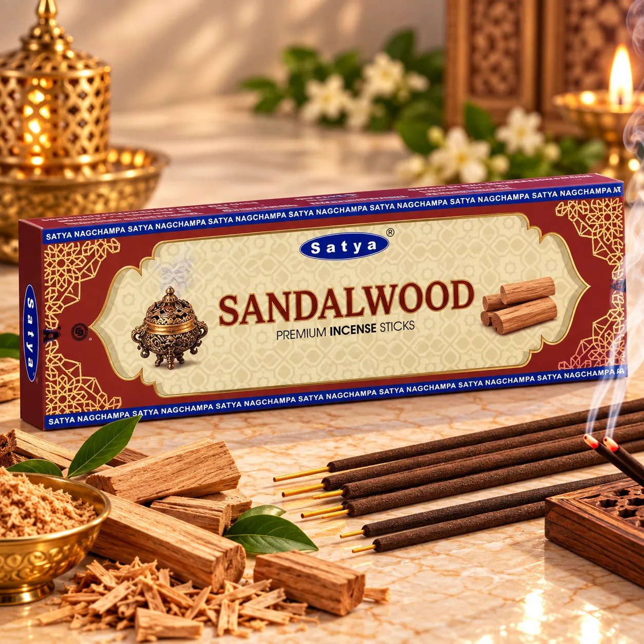 Sandalwood - Premium Agarbatti Satya at Kokanvedh Sangameshwar